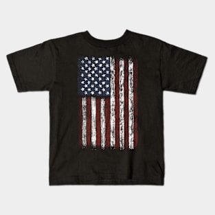 American Flag Usa Flag Kids T-Shirt